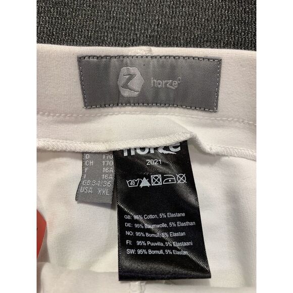 New HORZE Active Kids' XXL Silicone Grip Full Seat Horseback‎ Riding Breeches - Picture 4 of 9